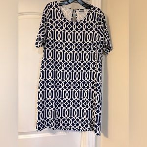 ❤️💙Boutique purchased! MudPie brand shift dress💙❤️